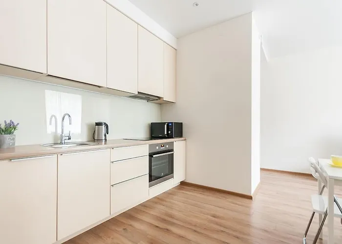 Sunny Vibes Modern & 1br Апартаменти Вільнюс